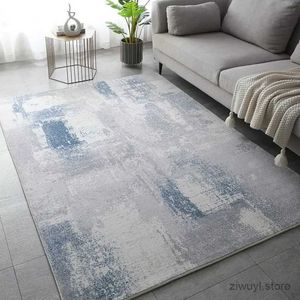Mattor Nordic Imitation Cashmere Carpet Förtjockat vardagsrum soffa area matta lyxig kvalitet sängmatta non slip tyst barn spel matta