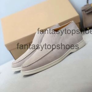 Loro piano lp lorospianasl masculino botas de tornozelas tênis pães de tênis Lady Woman Super