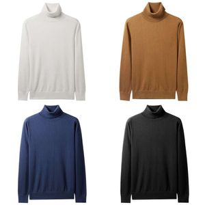 Turtleneck Giordano Sweater Sweater Men 100 ٪ قطن طفيف صاخب Blusa de Frio Maschulino 01059858 201022