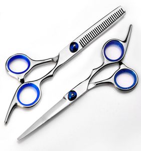 65 -calowe nożyczki do włosów ze stali nierdzewnej profesjonalne fryzury fryzjerskie fryzury strzyżone przerzedzenie Shears4346327