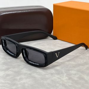 Designer Sonnenbrille Retro Rechteck Sonnenbrille für Frauen Männer Square 90er Y2K Trendy Kühle Brille Mode Ästhetik