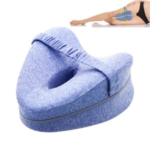 Travesseiro de travesseiro ortopédico travesseiro/travesseiro (tampa) para a memória do corpo adormecido algodão suporta almofada entre as pernas para a dor no quadril ciática