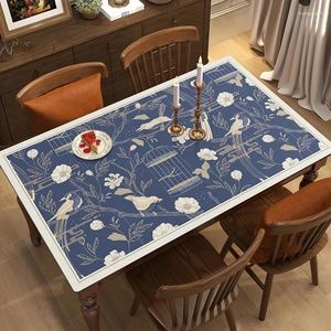 Bordduk Square TableCloth PVC transparent ischdeckenbeschwerer mesa de Centro Sala 85mlbynbx01