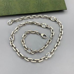 Luxus gestaltet 925 Sterling Silber Kubanische Kette Halskette Hochwertige G Schmuck Mode Halskette ist das bevorzugte Modezubehör Hochzeitsgeschenk