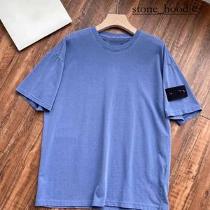 Stones Islandss T Shirt Luxury Fashion Designer Mens T Shirt High Quality Cotton Embroidered Stone Famous Brand T Shirt Casual Womens Short Sleeve Shirt 8239