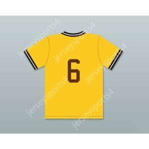 커스텀 킹 6 Longueuil 상원 의원 Beer League Baseball Jersey Spaceman 이름 번호 상단 스티치 S-6XL