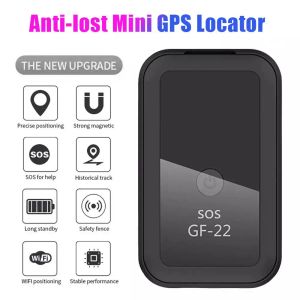 Alarm GF22 Mini WiFi Araba GPS Tracker Magnicy Gerçek Zamanlı Araç Kamyon Bulucu Cihazı Anti Kayıp Kayıt İzleme cihazı Uzun Bekleme