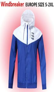 Birmingham City Men Men Windbreaker Full Zipper Jacket Birmingham City z kapturem piłka nożna wiatrówka piłkarska kurtka piłkarska