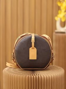 5a Kobieta luksusowa designerka torba na ramię najwyższej jakości torby boite chapau zupa torebki torebki okrągłe mini torba