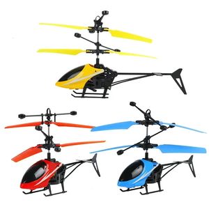 Odległe bezpieczne oporne na helikoptery RC Drone ładowalne Mini Children Toys 240417