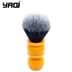 Szczotka Yaqi 24 mm miękkie syntetyczne włosy dobre smoking węzeł pomarańczowy pędzle do golenia