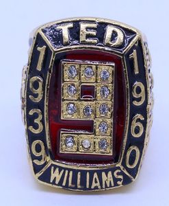 1939 1960 تيد ويليامز 521 Homeruns World Ship Ring012341090301