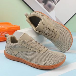 Boots Men's Widetoe Barefoot Walking Shoes Minimalism är lämplig för gymnastikskörning Office Badminton Shoes Yoga Shoes Dance Shoe