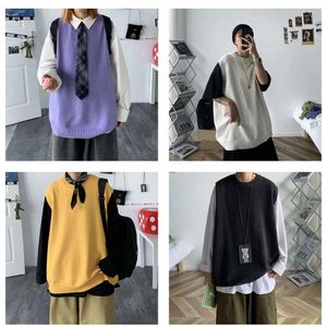 Męski Neploha Solidny kolor zimowy Korean Woman Streetwear Pullovers Sweater Autumn Casual Male Clothing 201022