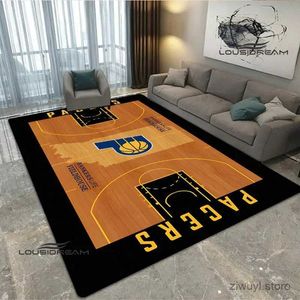 Carpets Basketball court printed carpet Living room bedroom carpet non -slip door pad area rug cute rug kawaii rug birthday gift