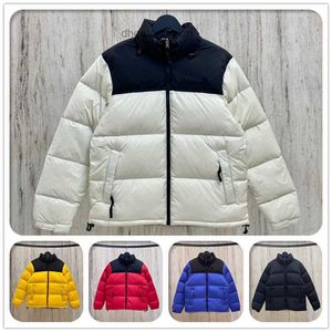 Klassisk designer Down Jacket Mens and Womens Violent Orange White Eiderdown 90 Plush 700 broderi storlek XS-2XL