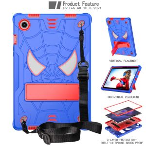 Fallfodral för Samsung Galaxy Tab A8 10,5 tum (2021) Modellnummer SMX200 / x205 Chock Proof Full Body Nontoxic Kids Tablet Cover