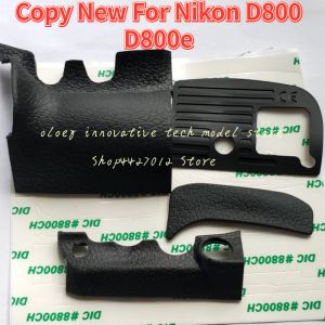 Parts COPY NEW For Nikon D800 D800E Body Rubber Grip Bottom Left Right Cover Camera Replacement Spare Part