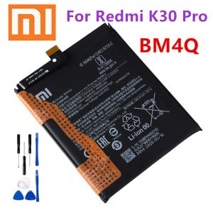 Piller Xiaomi K30 Pro Orijinal Pil BM4Q Xiaomi Redmi K30 Pro K30PRO 4700MAH BM4Q POCO F2 PRO Yedek Pil + Ücretsiz Araçlar