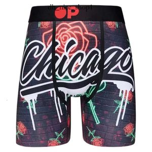 PSDS Underwear Mens Designer Sexy Underwear Beach Shorts Sexy Underpa Printed Underwear Soft Boxers Summer Breathable Swim Trunks Branded Male Psds Short 573