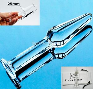 W1031 Kleine Pyrex Glass Butt Anal Plug Smart Perle Slim Crystal Dildo Sex Toy für schwule Frauen Männer Frau männliche Masturbation Erwachsener Prod8812760