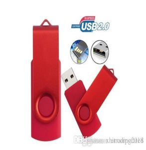 Zupełnie nowy design dyski USB Flash Drives Obrotowe zewnętrzne napęd pióra 64 GB Creative Pendrive7239335