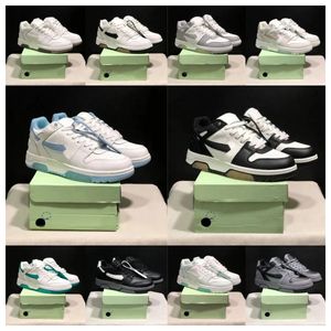 2024 Nuovi scarpe da ginnastica di design fuori dall'ufficio scarpe a basso contenuto casual piattaforma di design in pelle arancione blu bianco blu bianco per camminare da uomini da donna sneaker