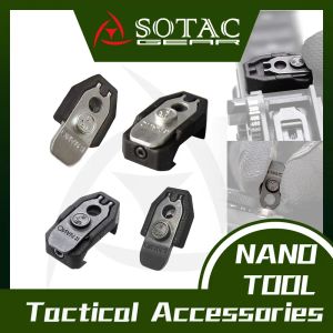Tillbehör SOTAC 2023 NYA NANO Multifunktionellt justeringsverktyg med Picatinny eller Mlok för Red Dot Holographic Sight Tactical Aim Accessories