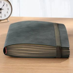 256 pages Sheepskin A5 Notebook Notepad Diary Business Journal Planner Agenda Organizer Note Book Office School Supplies 240410