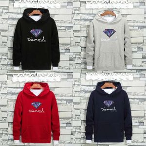 Män qimage stor storlek lös tröja ny manlig fleece höst vinter menshoodies tjock varm hoodie diamanttryck 5xl 201020 shoodies