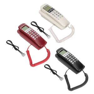 Accessories KXT777CID Corded Wall Phone Calendar LCD Display Function Landline Corded Telehone for Home