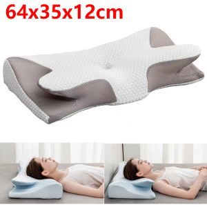 Kissen Slow Rebound Memory Foam Cervical Kissen orthopädische ergonomische Nackenschmerzen Kissen Seite Rücken Magen Schläfer Heilkissen Kissen