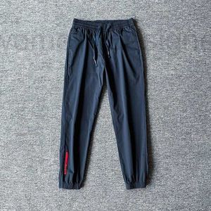 Pantaloni da uomo maschile da uomo sport sottile sportivo maschile per il tempo traspirante pantaloni di guardia dei piedi d9n3
