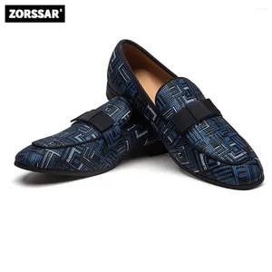 Casual Shoes Men's Dress Loafers Modern Style Slip On Soft Formal Boat Men Moccasin Flats Male Driving