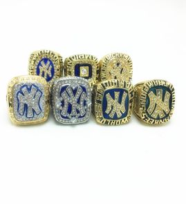 Весь 1999 г. Нью -Йорк Янки Ривера Бейсбол NYY Championship Rings Souvenir Jewelry Fan Pired5750341