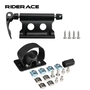 Acessórios Bicycle Car telhado portador de rack de alumínio de alumínio Racks de trava Racks de montagem MTB Bike Fixed Clipe Fixed Clipe Bracket