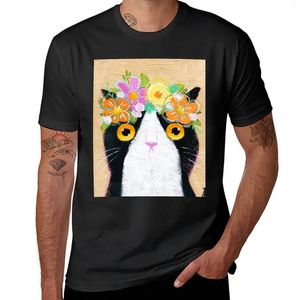 Men's Polos Kitty's Flower Crown Camise