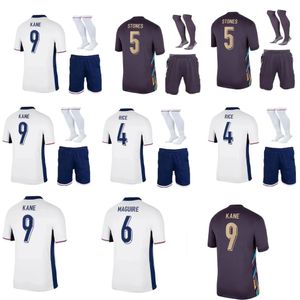 2024 kids football kits ENGLANDS Soccer Jerseys SAKA FODEN BELLINGHAM RASHFORD ENGLAND KANE STERLING GREALISH National team Football Kit222