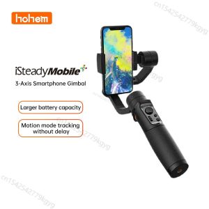 Gimbals Hohem iSteady Mobile Plus 3Axis Phone Gimbal Handheld Gimbal Stabilizer for Smartphone iPhone 13 Pro X Huawei Xiaomi