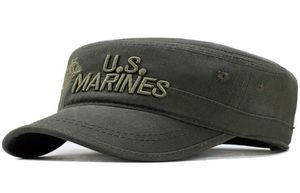 United States US Marines Corps Cap Hatts Camouflage Flat Top Hat Men Cotton Hhat USA NAV SQCKXW HELA20195643273