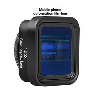 Lens Mobiltelefon Anamorfisk lins för iPhone Xiaomi Huawei Photography