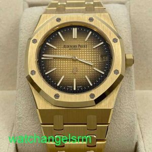 AP Crystal Wrist Watch Royal Oak Series Herren Uhr 16202ba.OO.1240ba.02 Luxus Swiss Gold Watch