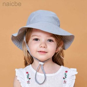 Cappelli Cappelli estate per bambini Cap Cappello per bambini Cappello da sole per ragazze e ragazzi Copertura per le ore d'orecchio al collo all'aperto Anti UV per bambini Capillini da spiaggia 0-8 anni D240425