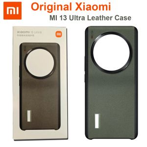 Tangentbord Original Xiaomi 13 Ultra Case Mi 13 Ultra Luxury Pu Leather Cover för Xiaomi Mi 13 Ultra Cases Suffproof stötfångare