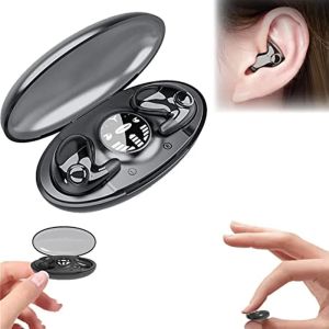 Hörlurar Invisible Sleep Wireless hörlurar IPX5 WaterproofTrue Wireless Sleep Earbuds, dubbelbrus från Bluetooth 5.3 Hörlurar