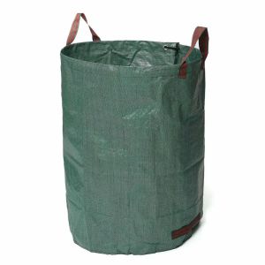 Bolsa Bolsa de jardim Bolsa de armazenamento de grande capacidade Reutiliza Lixo de Sack Leaf Leaf pode coleta de lixo de jardim dobrável Recipiente de coleta de lixo