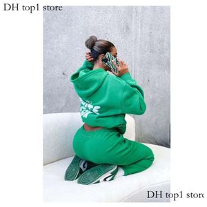 Tracksuit White Designer Fox Hoodie Set Two Set Women Herrkläder Set Sporty Long Sleeped Pullover Hooded Tracksuits Spring Autumn Winter Smart 287