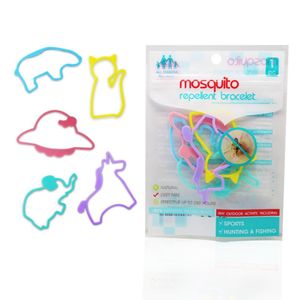 Pest Control Japanese Styles Silicone Mosquito Repellent Bracelet AntiBite Animal Shaped Colorful Mosquitos Wristband Pest Contro7223156