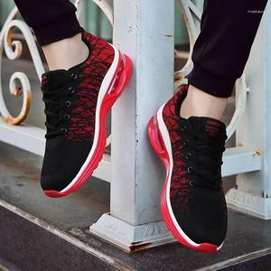 Casual Shoes Spring And Summer Men's Air Cushion Absorption Running Sports Mesh Wholesale