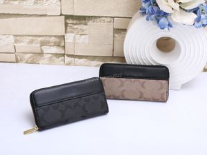 LY Wallet Woman Single Zipper Purse Card Holder Ladies Clutch Designer Wallet Credit Card Classic Pocket Classic Printed Hand-held Coin Purses Passport Holders